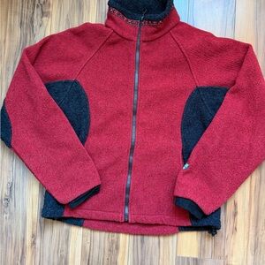 Vintage ALF Kuhl Red and black Jacket